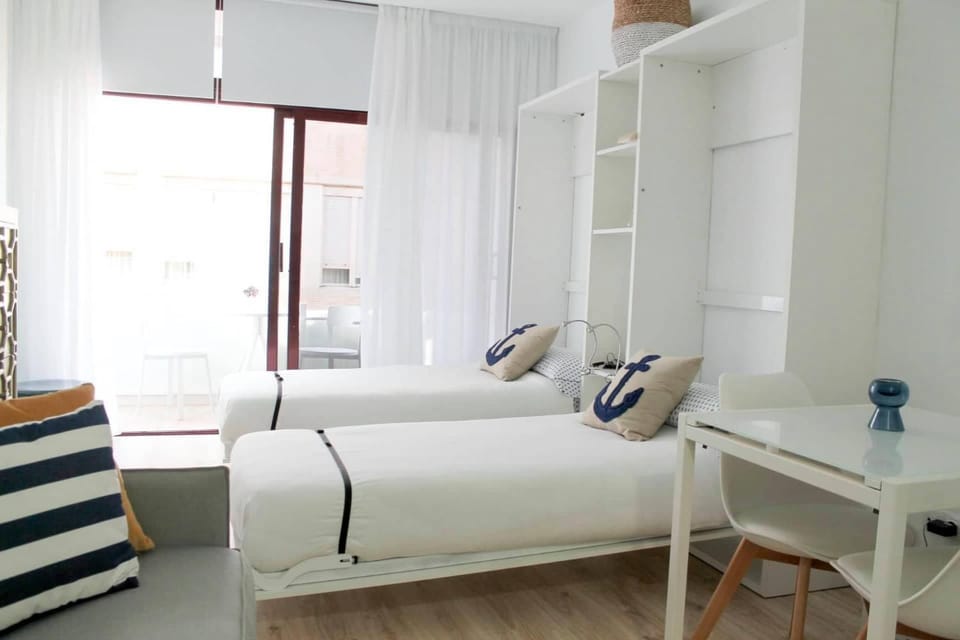 Bed, Balcony/Terrace, Living room, Bedroom