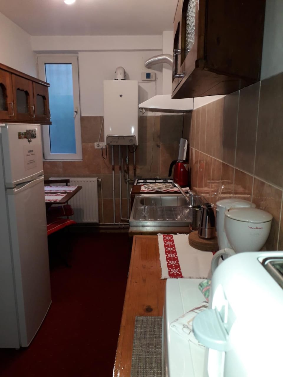 Kitchen or kitchenette, kitchen