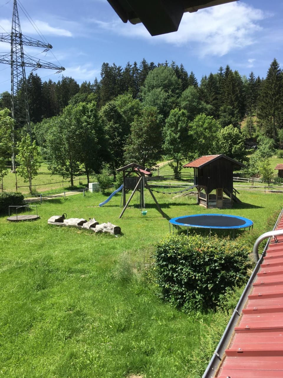 Natural landscape, Children play ground, Garden, Garden view