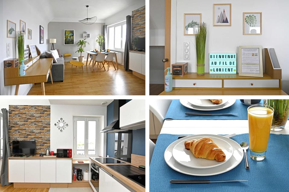 Kitchen or kitchenette, Seating area