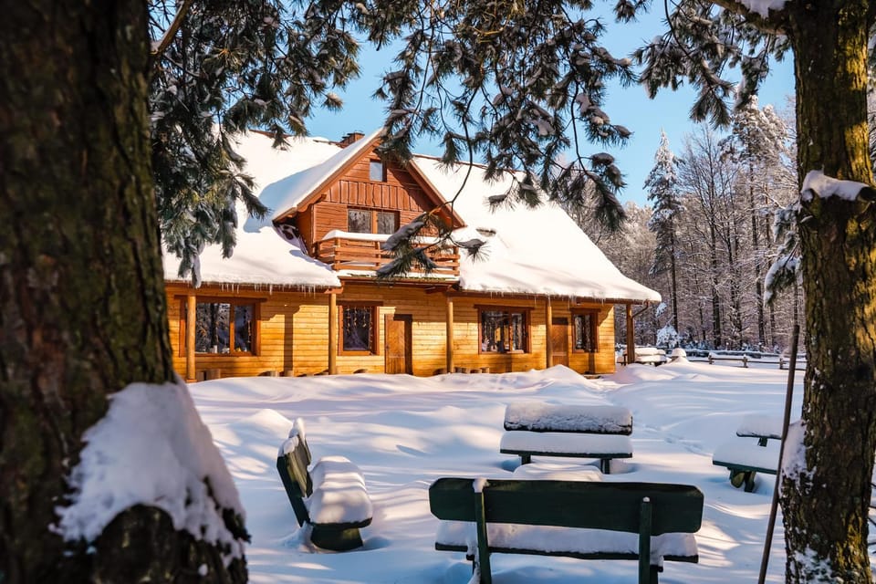 Property building, Day, Winter