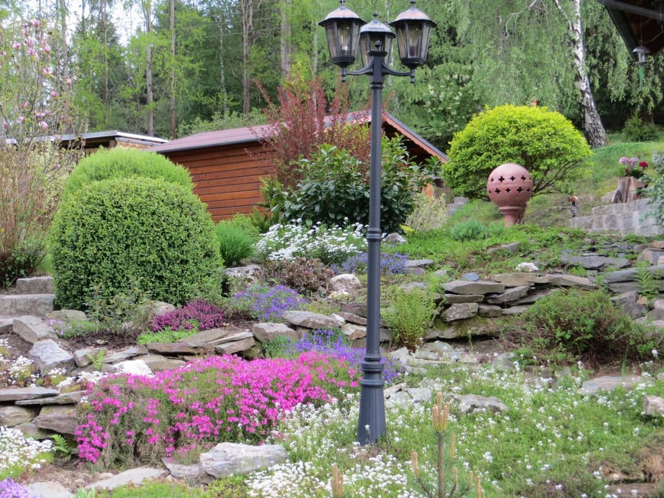 Property building, Garden view