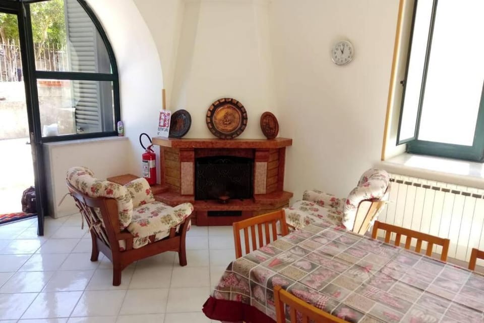 Living room, Dining area, flat iron