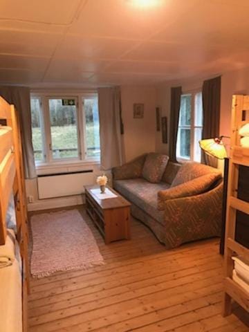 View (from property/room), Seating area, Bedroom, bunk bed