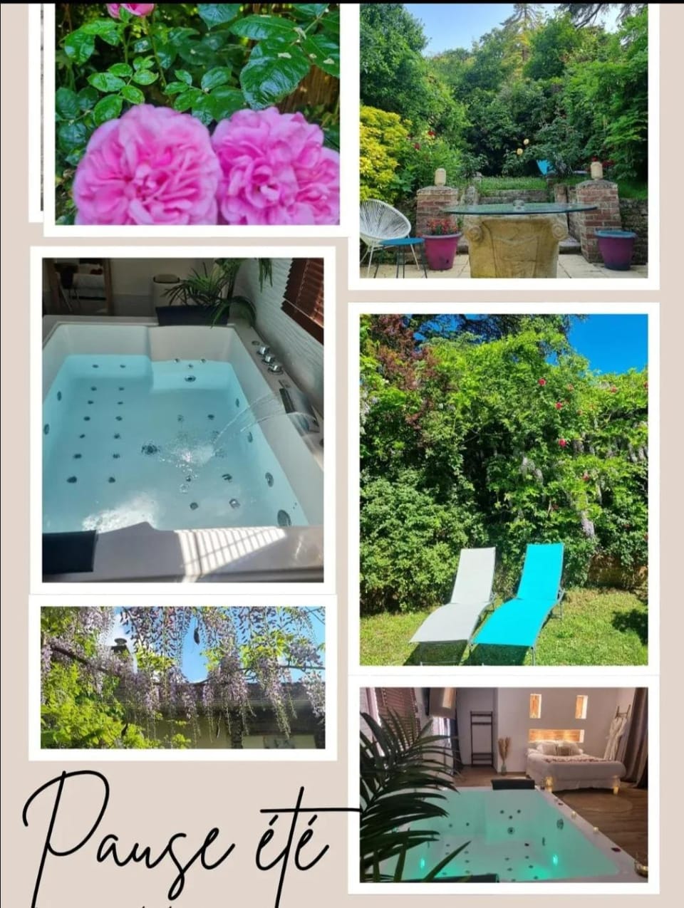 Evasion Romantique loft avec jacuzzi jardin privé près de Paris et 20min Stade de France Bed and Breakfast in Île-de-France