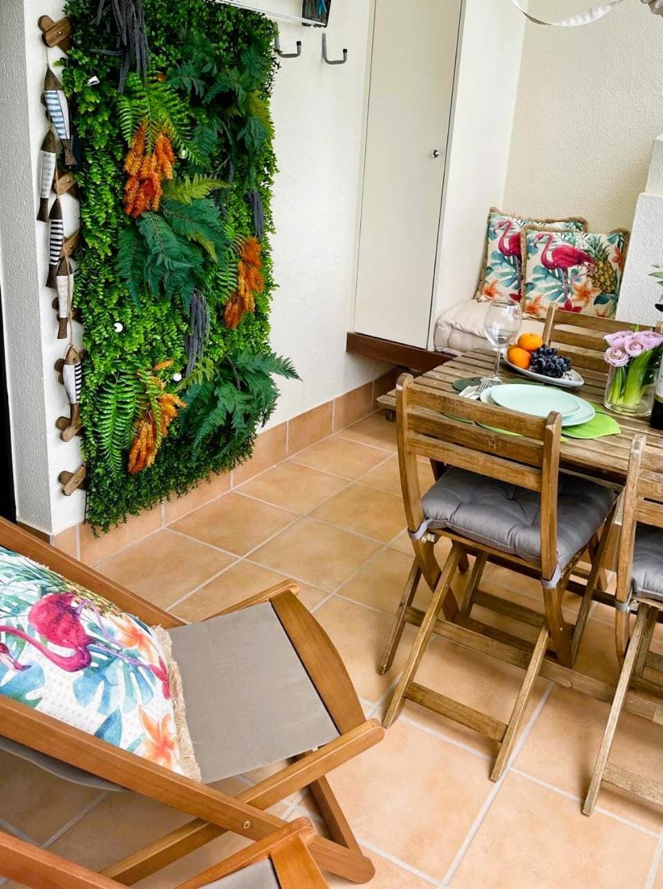 Terrace of the sea Apartment in Cabanas de Tavira