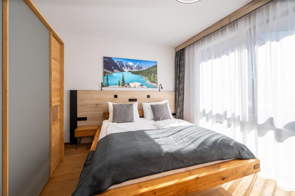 Moderne Wohnung mit einer wunderschönen Aussicht in der Residenz Silvretta Apartment in Trentino-South Tyrol