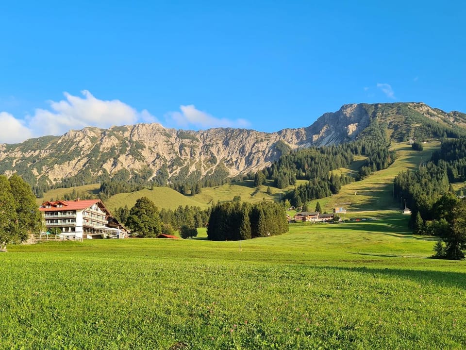 Property building, Natural landscape, Hiking, Mountain view