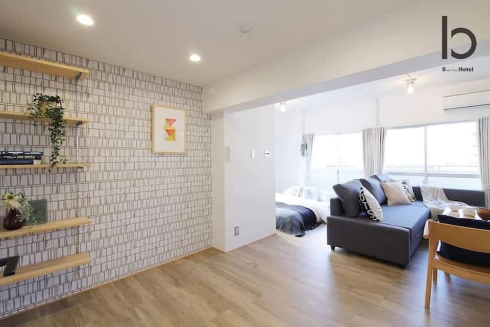IS BLD 201 by b hotel - Spacious Studio Apt for 4ppl Close to Peace Park Apartment in Hiroshima