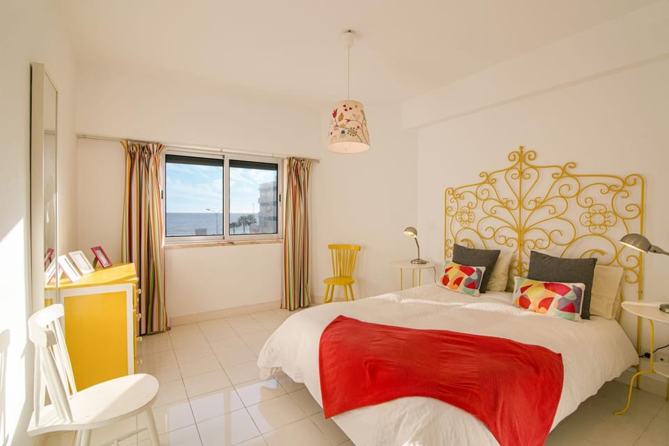 Property building, Living room, Bedroom