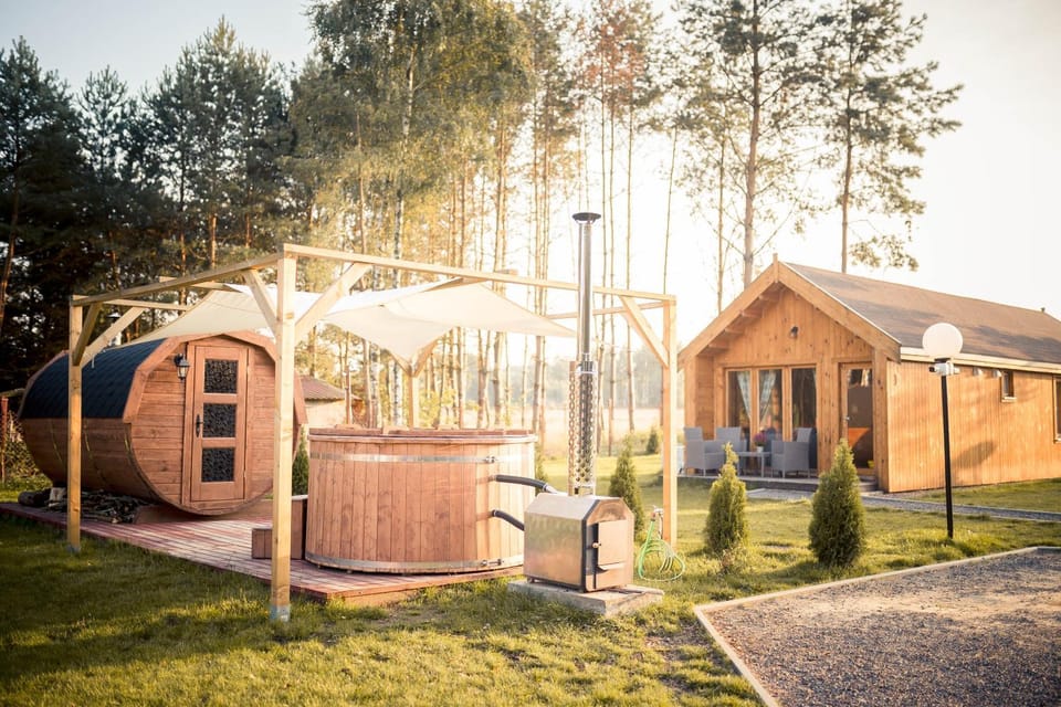 Leśna Osada przy Suntago Park Campground/ 
RV Resort in Masovian Voivodeship