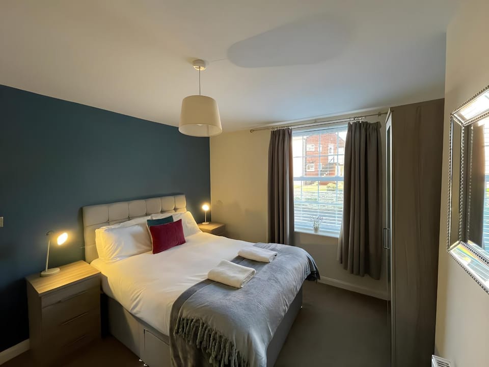 Bed, Bedroom, wardrobe