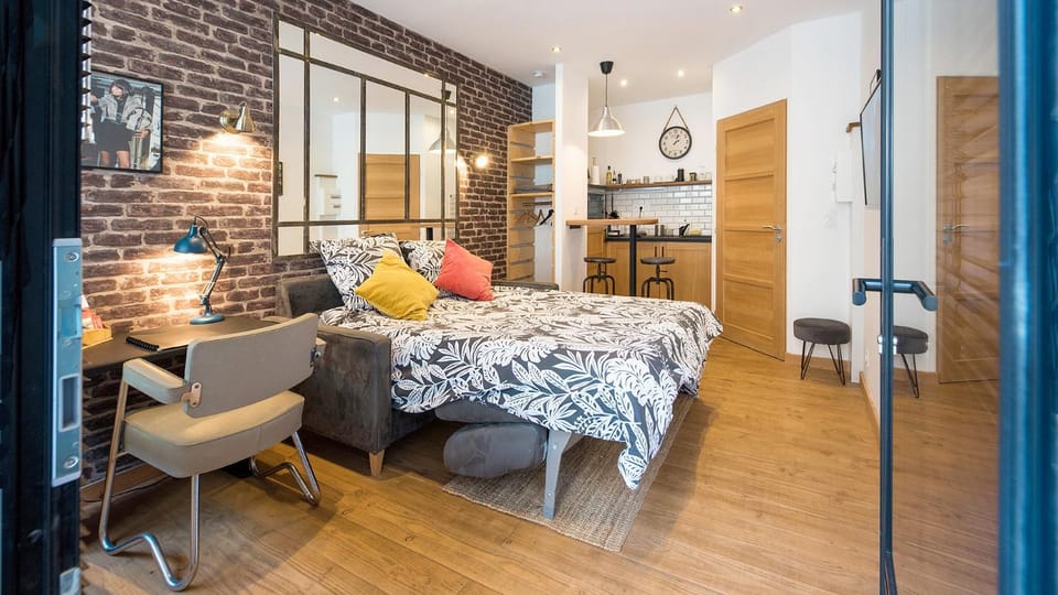 L'Atelier velours Apartment in Le Mans