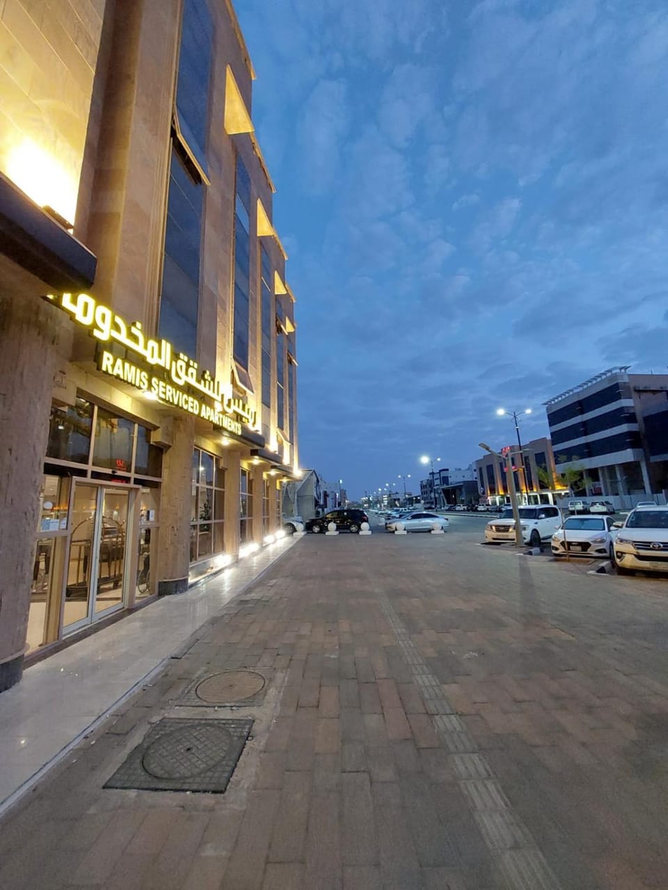 Property building, City view, Location