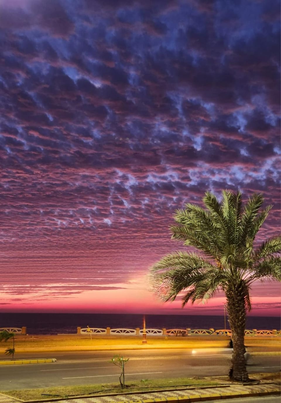 Natural landscape, Sunset