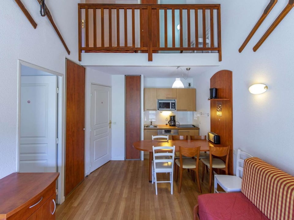 Duplex au calme 7 couchages, balcon sud, parking, piscine couverte, fitness, proche pistes et centre - FR-1-404-244 Apartment in Aragon