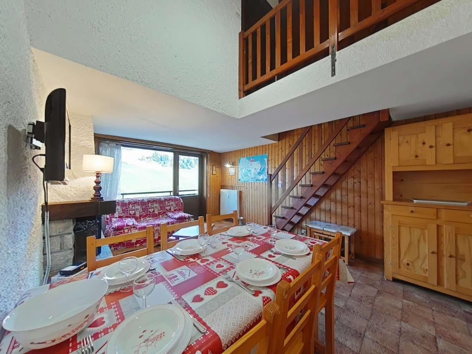 Appartement 3 pièces/6 pers avec cheminée et parking couvert - FR-1-241-229 Apartment in Le Grand-Bornand