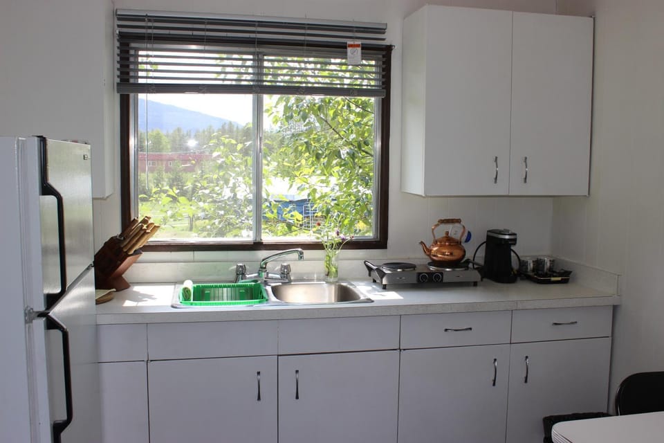 Blue River Campgrounds & Cabin-public washroom Cabin in British Columbia
