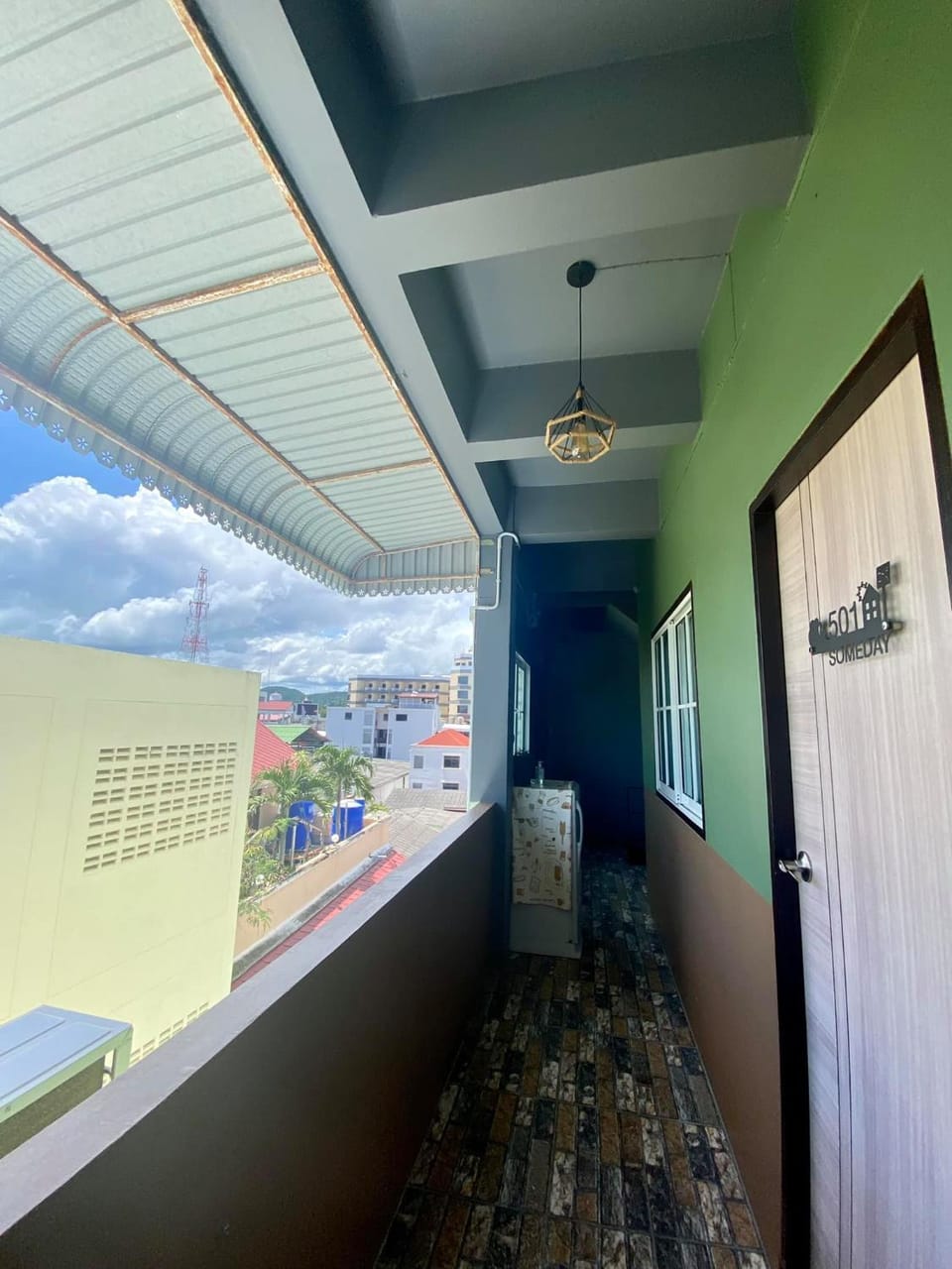Balcony/Terrace, City view