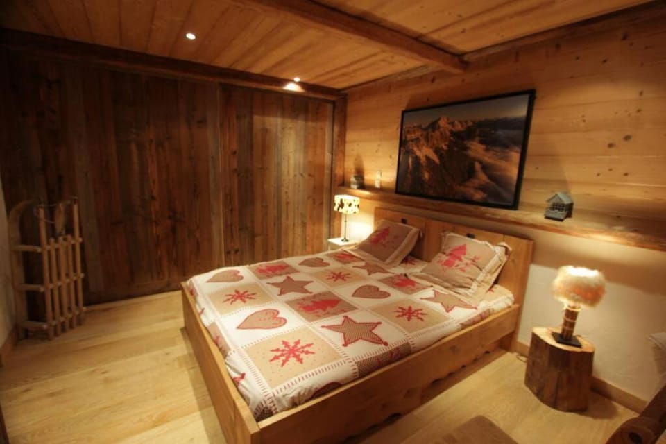 appartement cozy dans chalet 6 pers voiture 4 roues motrice a dispo Apartment in La Clusaz