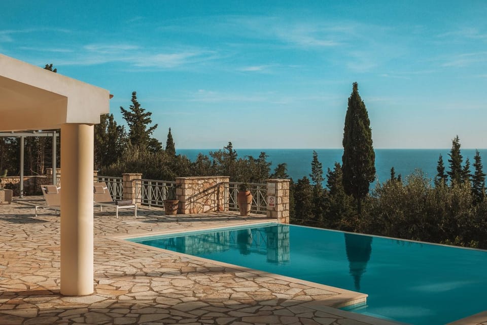 The Round House Villa in Peloponnese, Western Greece and the Ionian