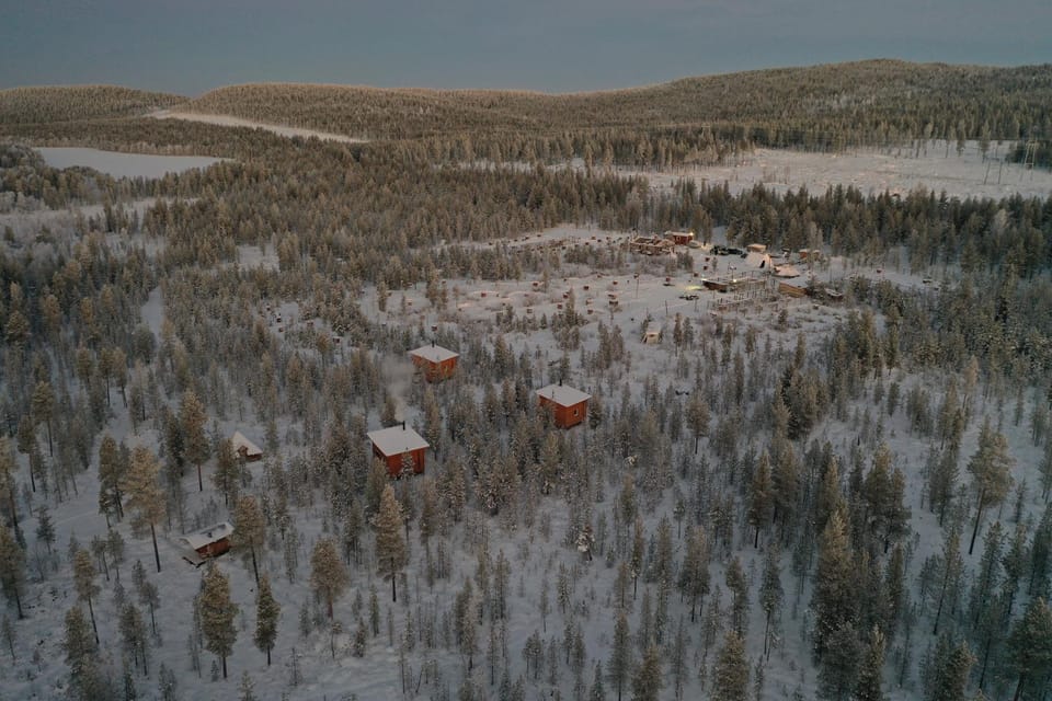 Natural landscape, Bird's eye view, Winter