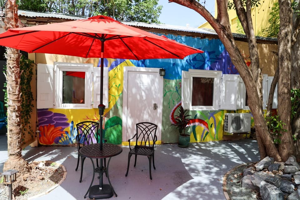 Property building, Patio