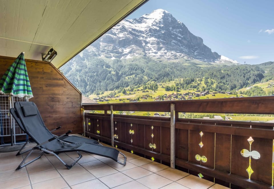 Natural landscape, Balcony/Terrace, Mountain view