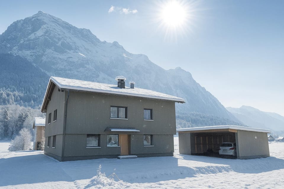 Property building, Winter