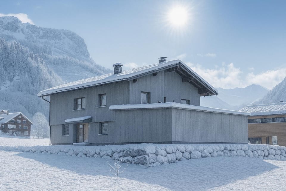 Property building, Winter