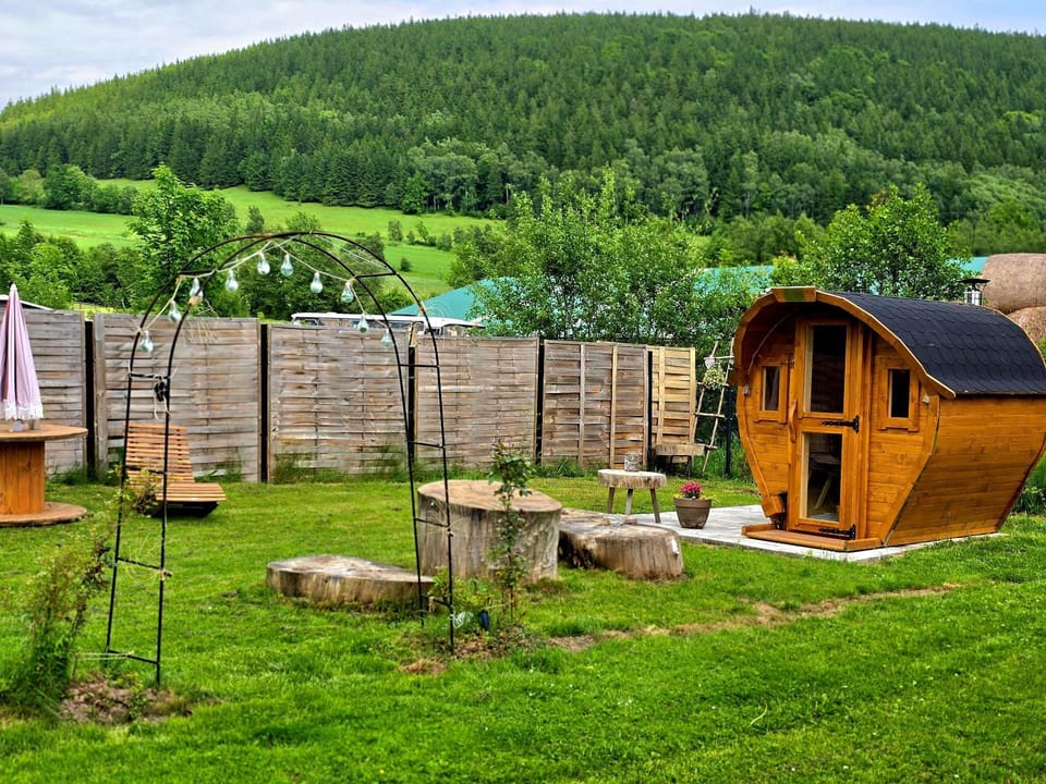 Natural landscape, Garden, Garden view, Mountain view