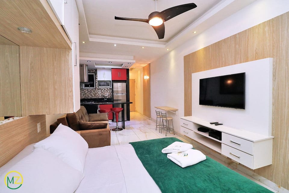 Modern studio at posto 2 in Copacabana Apartment in Rio de Janeiro