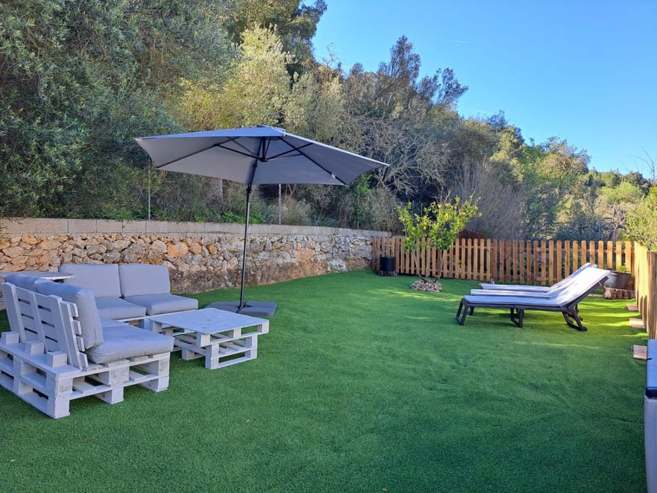 Natural landscape, Garden, sunbed