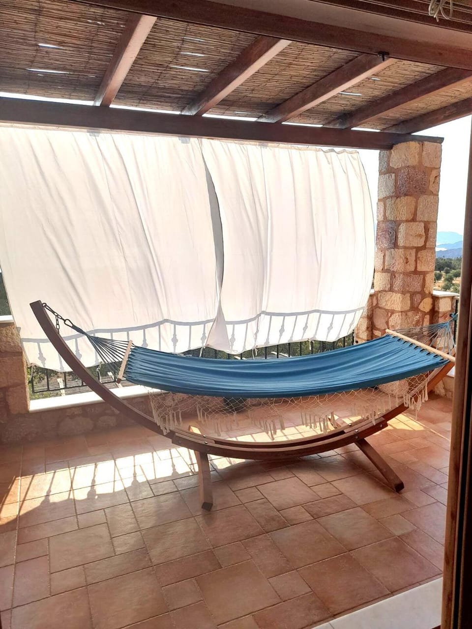 Balcony/Terrace, sunbed