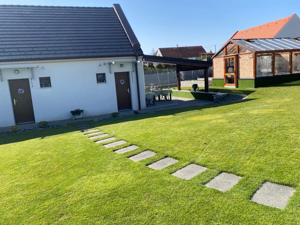Property building, Garden, Garden view