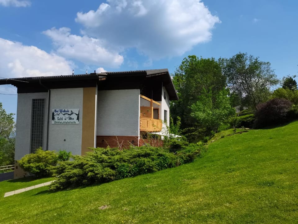Property building, Garden view