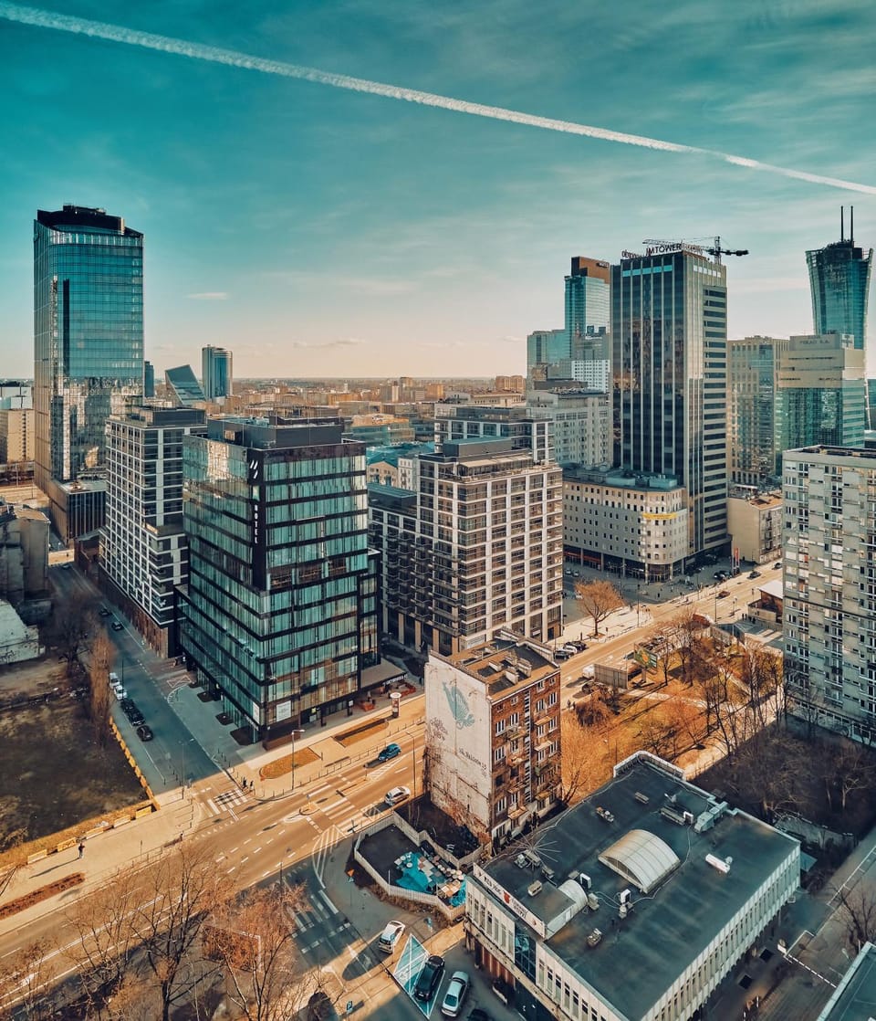 Bird's eye view, City view