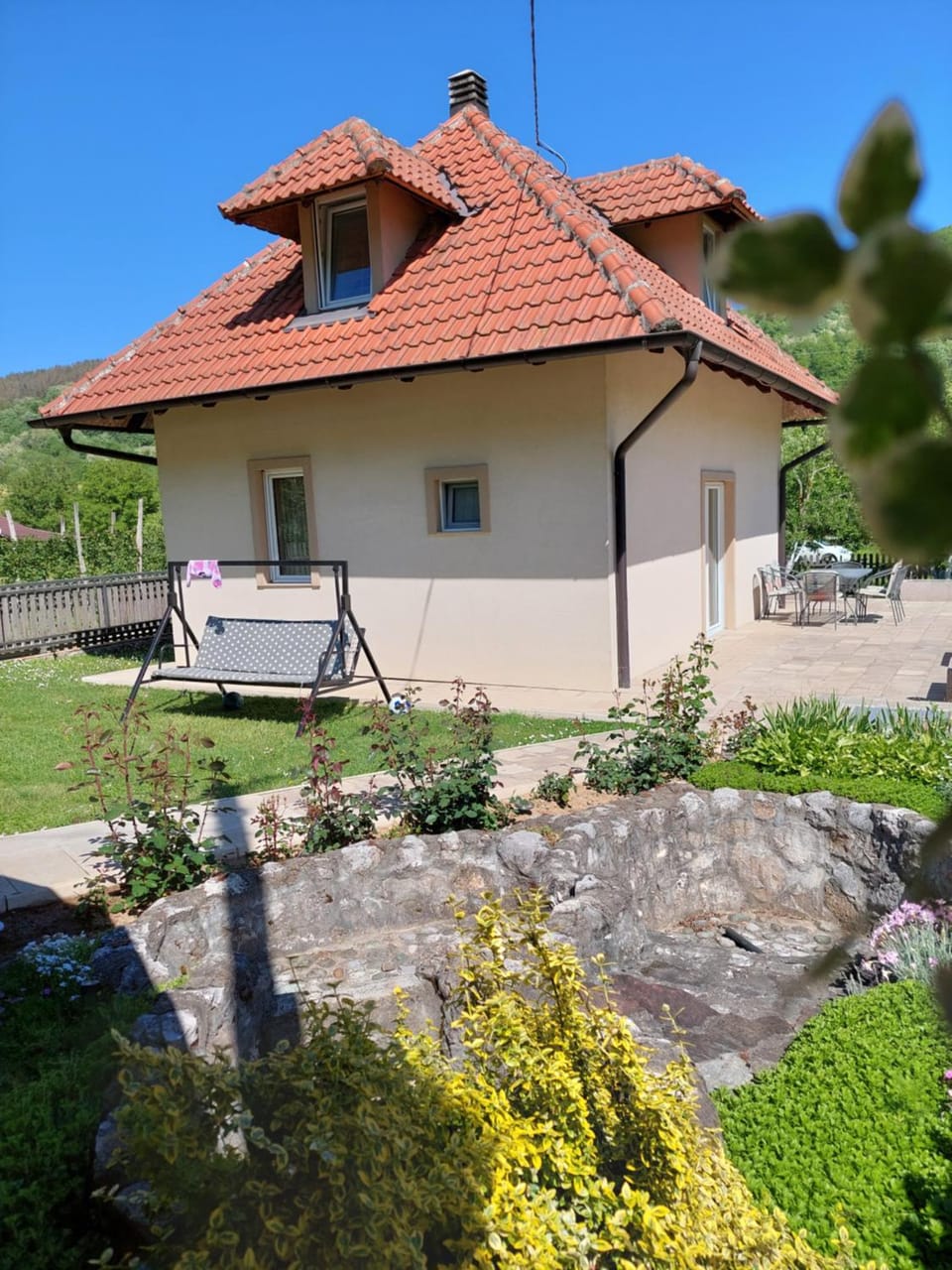 Property building, Garden