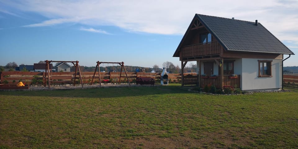 Domek u Lipków na Kaszubach "Iga" JACUZZI Villa in Pomeranian Voivodeship