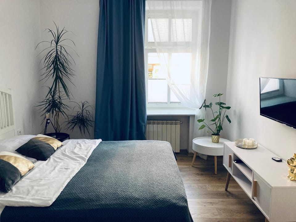 Duo 2 Debniki Modern Apartment near Old Town Fast Wi-Fi Self Check-in Apartment in Krakow
