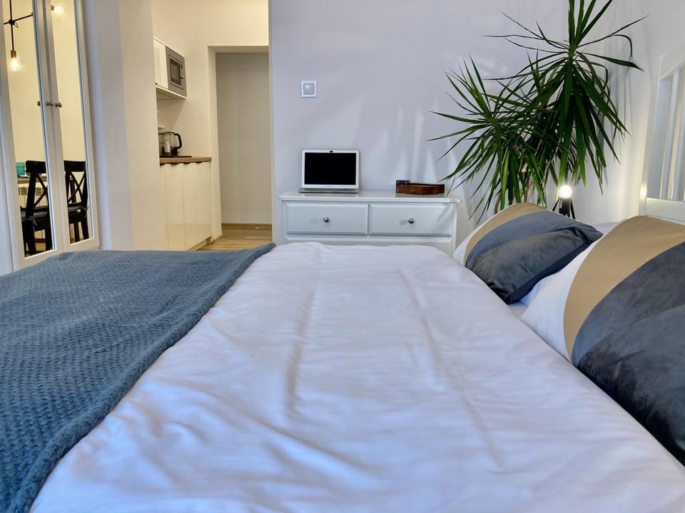 Duo 2 Debniki Modern Apartment near Old Town Fast Wi-Fi Self Check-in Apartment in Krakow