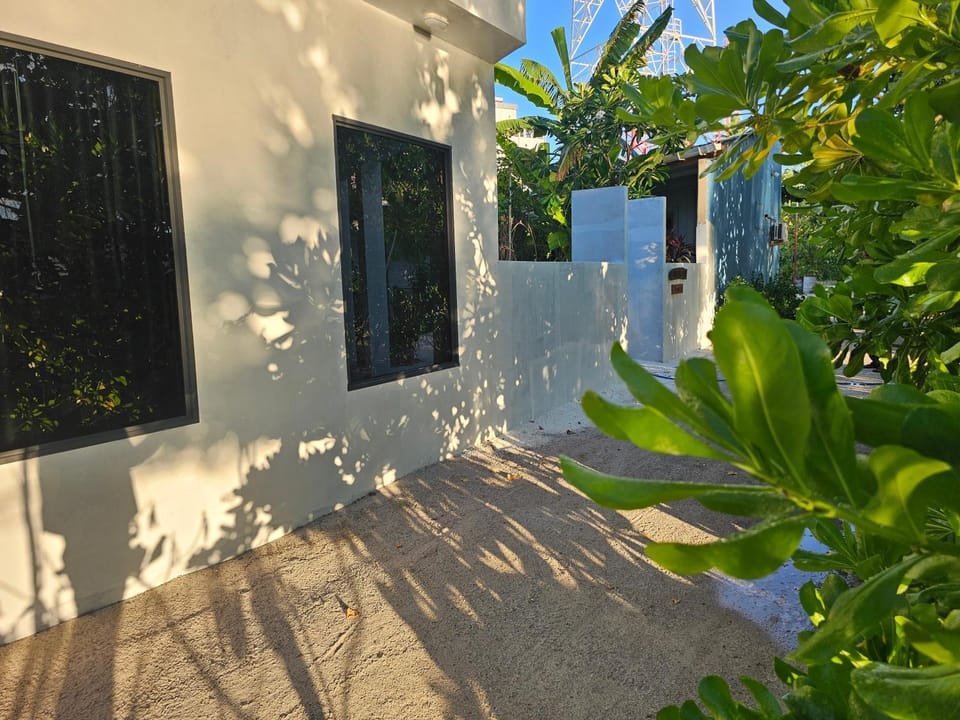 Property building, Garden view