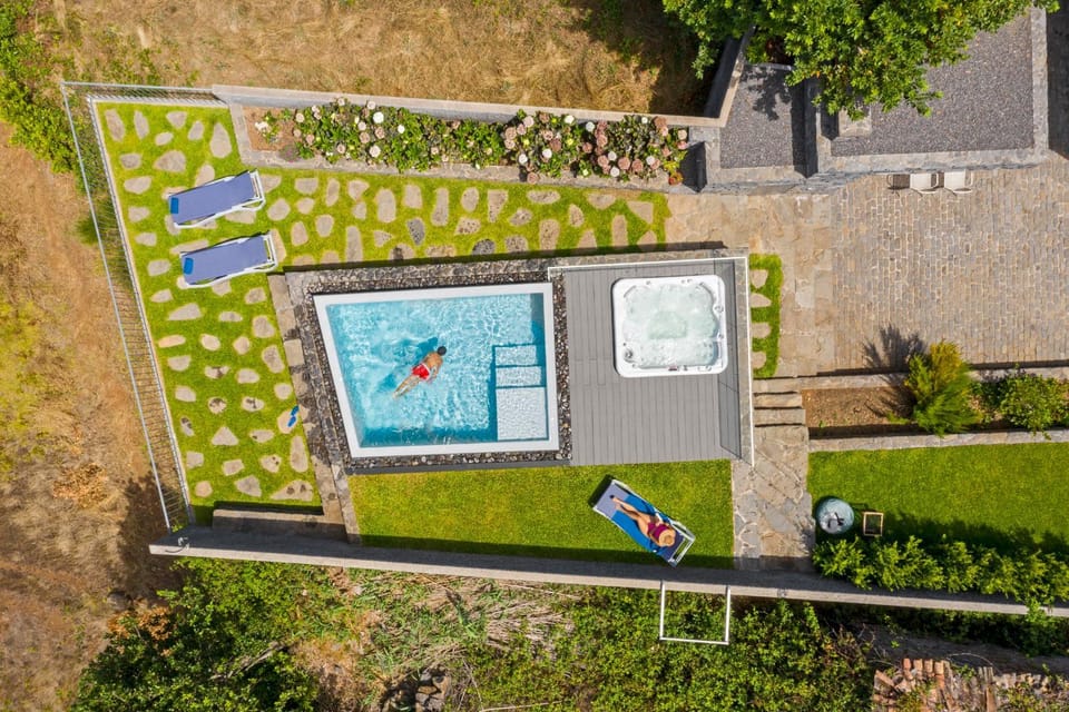 Bird's eye view, Pool view