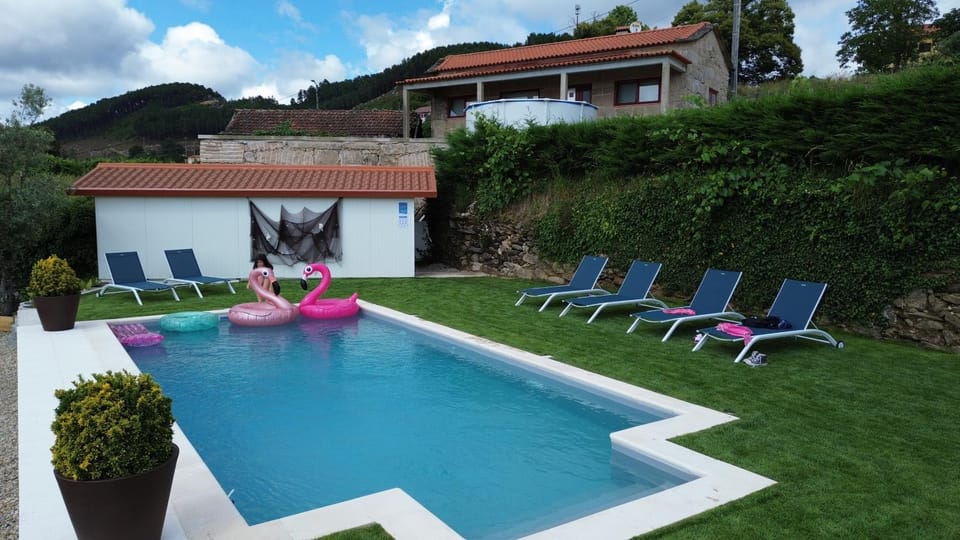 Garden, Swimming pool, sunbed