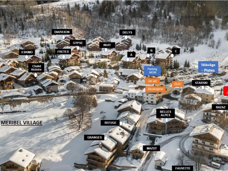 Chalet chaleureux avec SPA proche pistes à Méribel - FR-1-566-24 Chalet in Les Allues