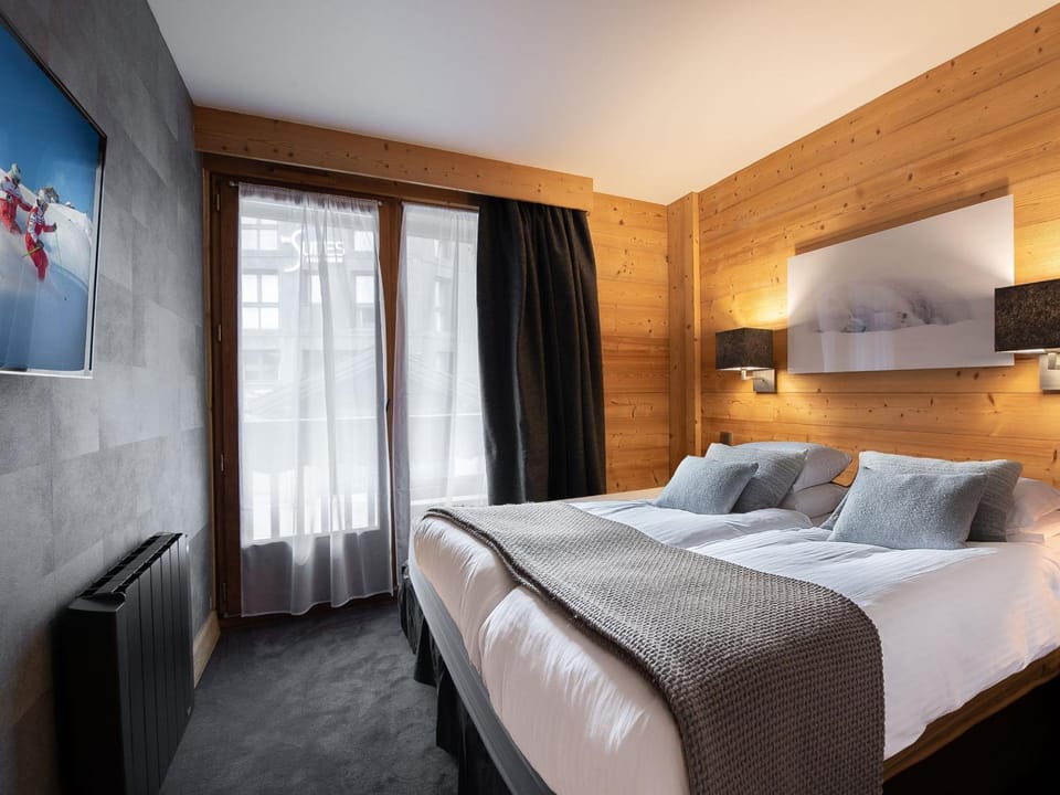 Appartement à Courchevel 1850, 3 chambres, 6 pers., parking Apartment in Saint-Bon-Tarentaise