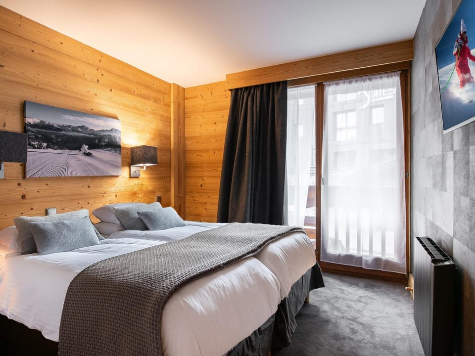 Appartement à Courchevel 1850, 3 chambres, 6 pers., parking Apartment in Saint-Bon-Tarentaise