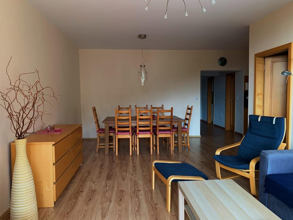 Living room, Seating area, Dining area