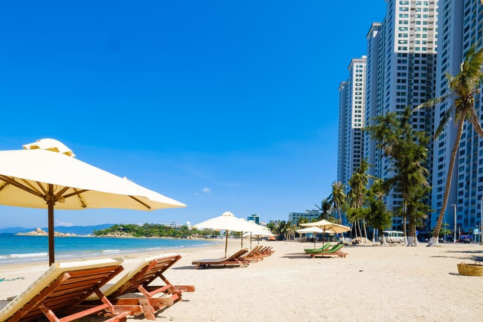 Beach, sunbed