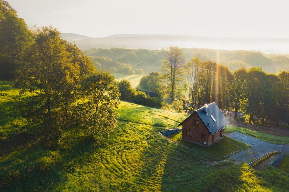 Natural landscape, Bird's eye view, Mountain view, Sunrise